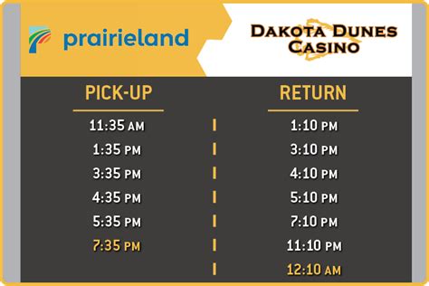 dakota dunes shuttle.